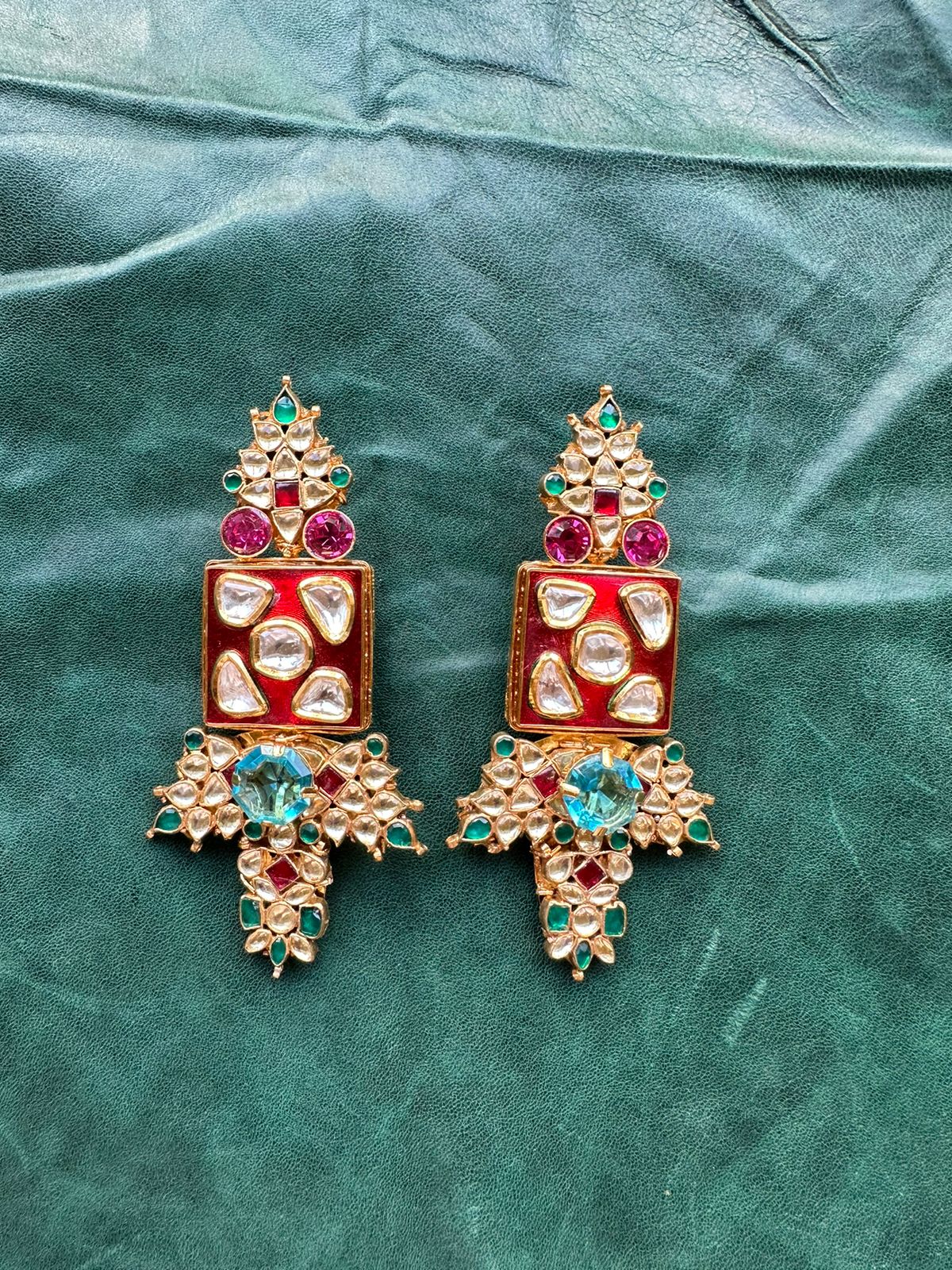 Polki Mosaic Earrings