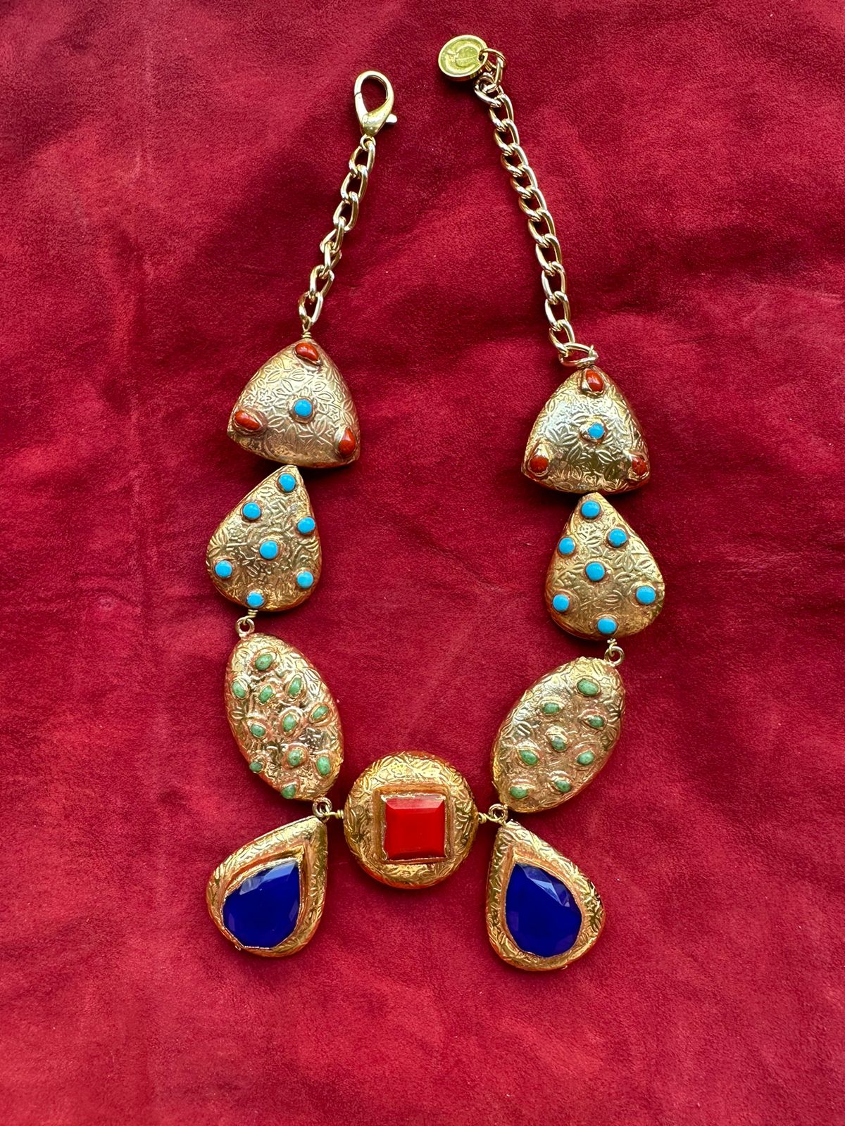 Vallliyan Vintage Bug Necklace