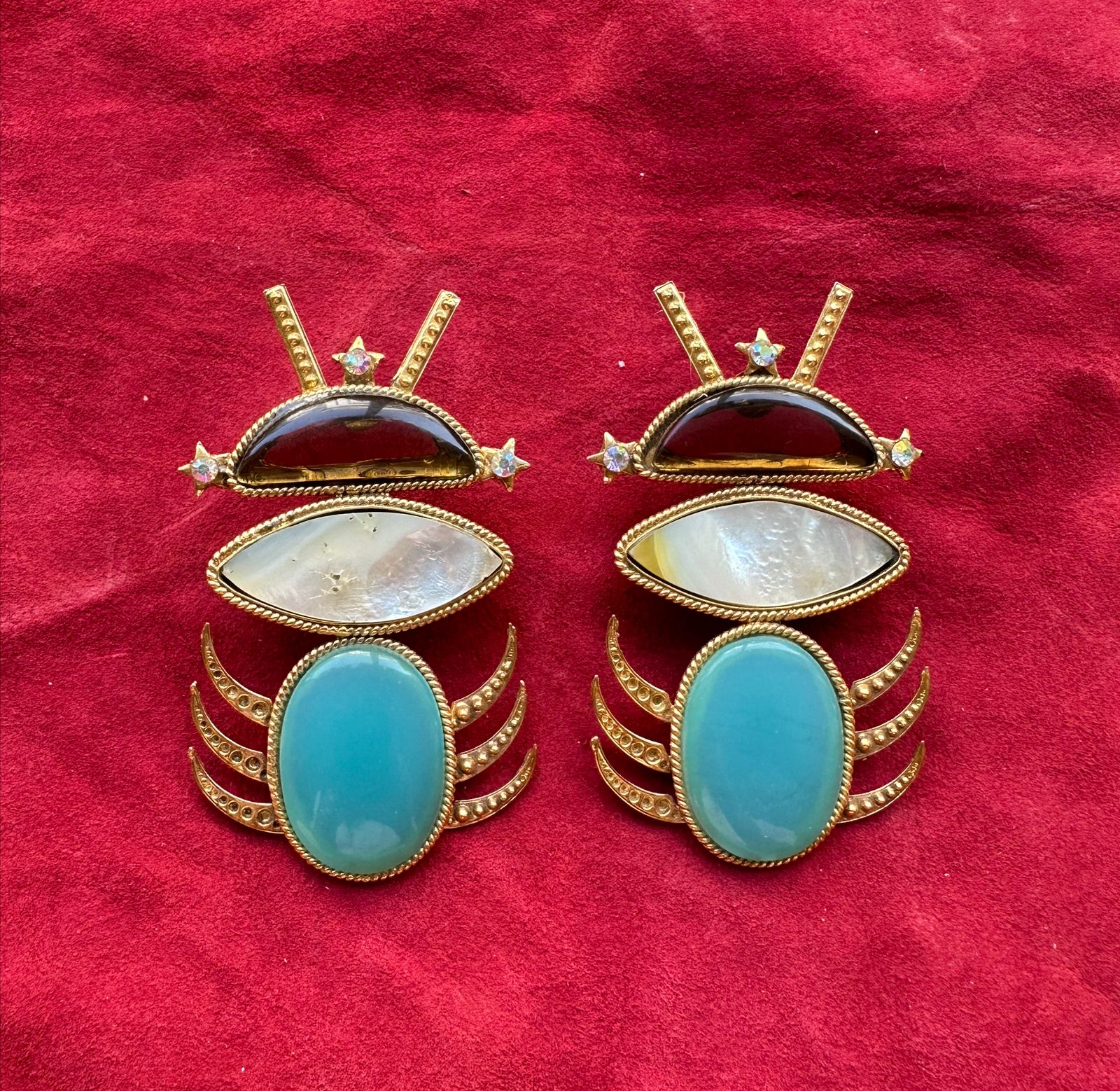 Retro Future Bug Earrings