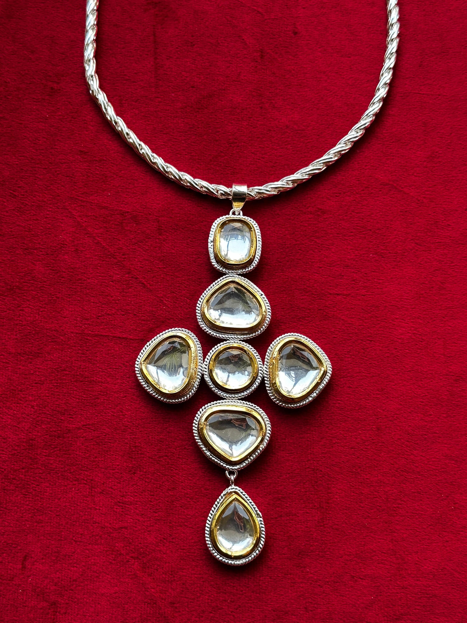 Polki Bridge Necklace